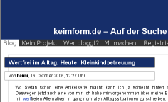 keimform.de - kein Projekt